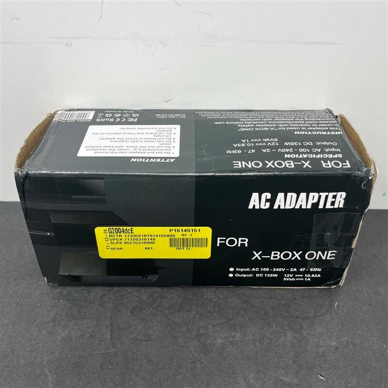 AC Adaptor for X-box One SND-360-012