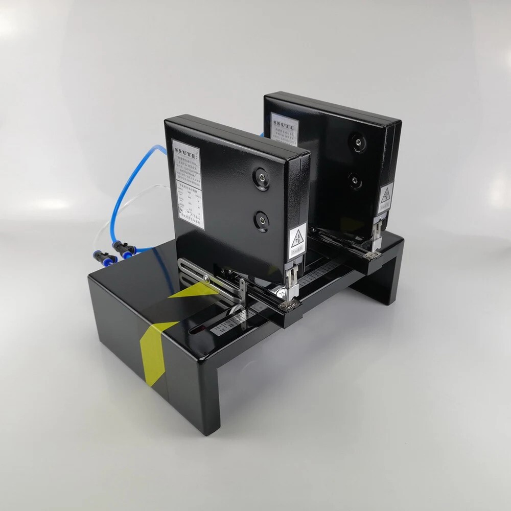 QD-P2 Pneumatic Double Head Automatic Stapler Industrial Auto Binding Machine