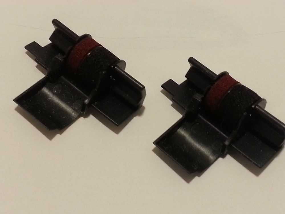 2 Pack! Sharp EL 1801 V Calculator Ink Rollers - TWO PACK! FREE SHIPPING