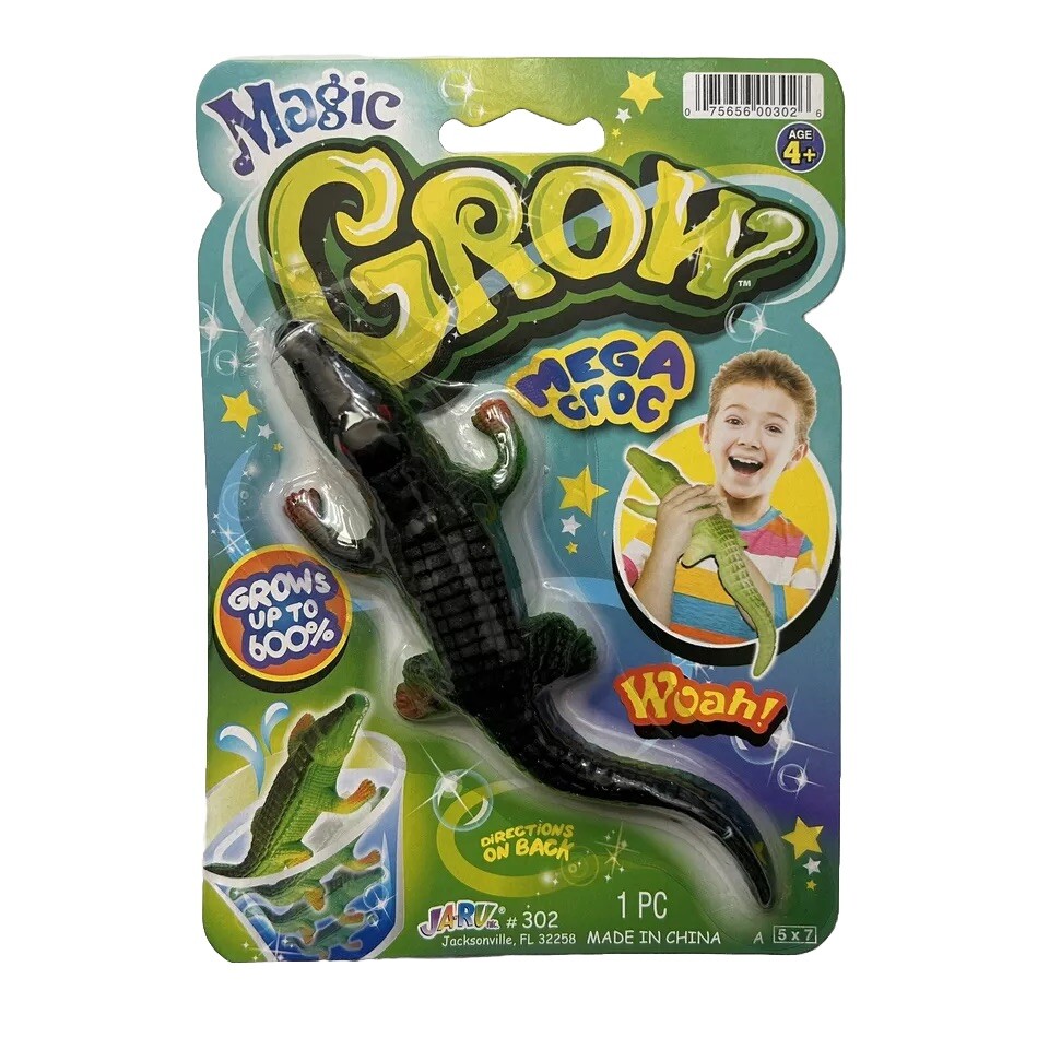 Watch It Grow Magic Grow Mega Crocodile Grows 600%