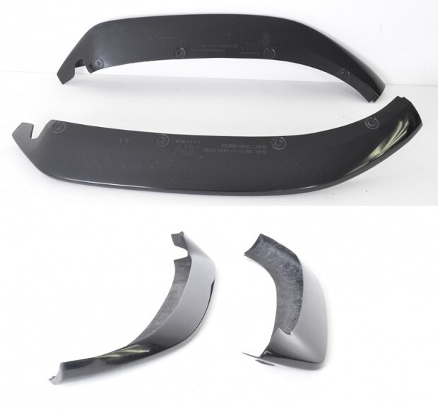 Front Bumper Spoiler Flaps Splitter Audi A1, 2010-2015, tuning