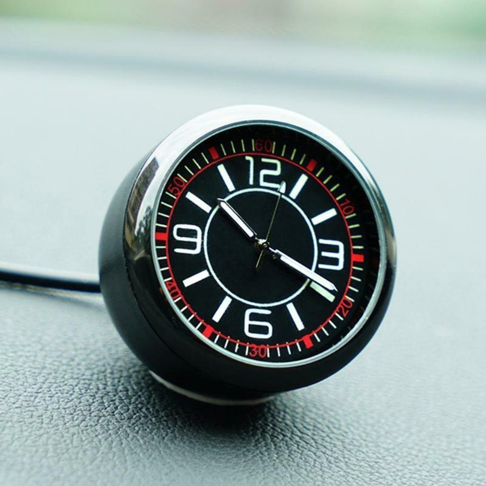 Dashboard Accessories Luminous Quartz Clock Accurate and Reliable Timing