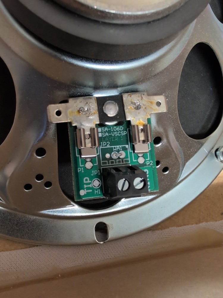 Valcom V-1061-W Talkback Wall Speaker - White