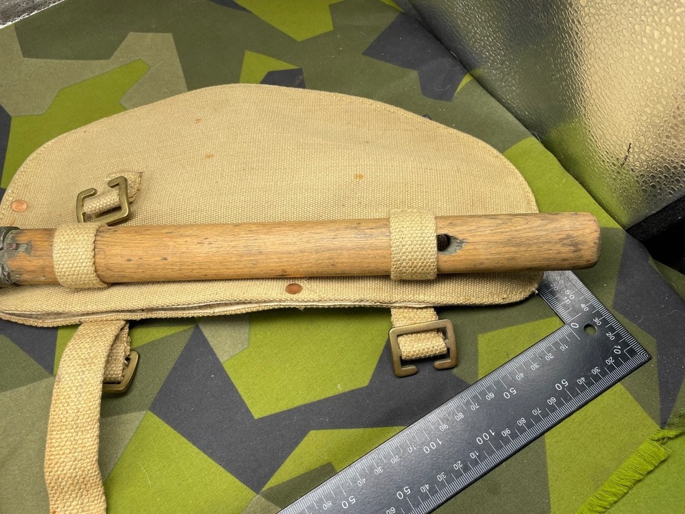 Original WW2 British Army 1944 Dated Shovel with Carrier
