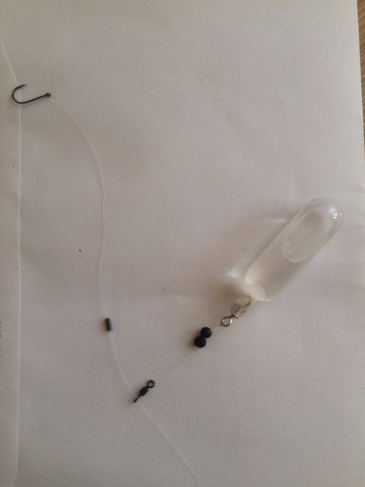 4 X Mini crystal wagglers/ Slow Sinking Bombs. With Interchangeable Float Tips