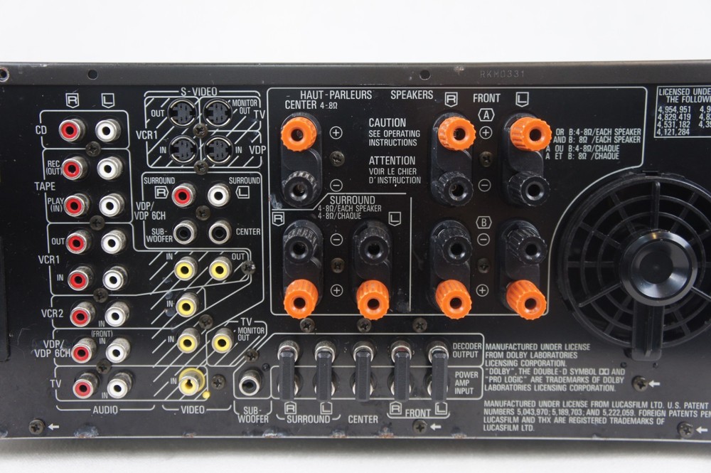 TECHNICS SA-TX50 CLASS H+ MASTER REFERENCE HOME THX CONTROL RECEIVER