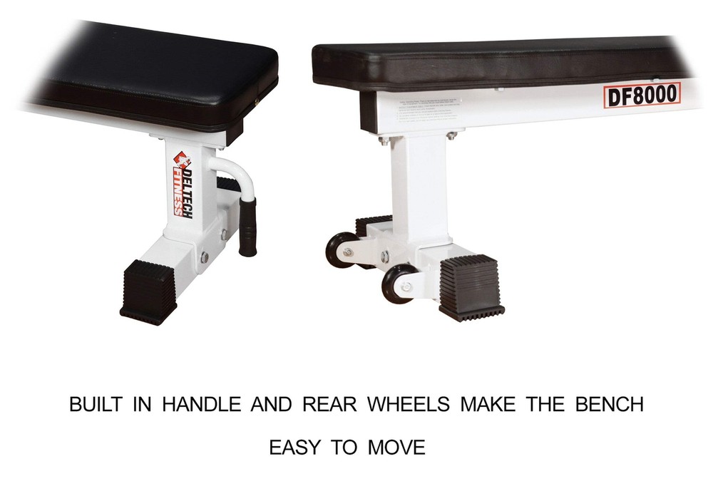 Deltech Fitness Flat Bench (DF8000)