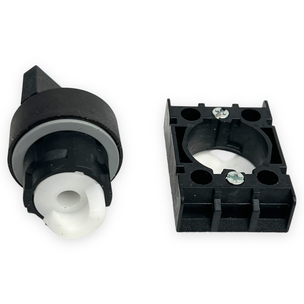 Position Selector Built-In Ø22Mm Black Push/Toggle Switching Sequence 1-0-2