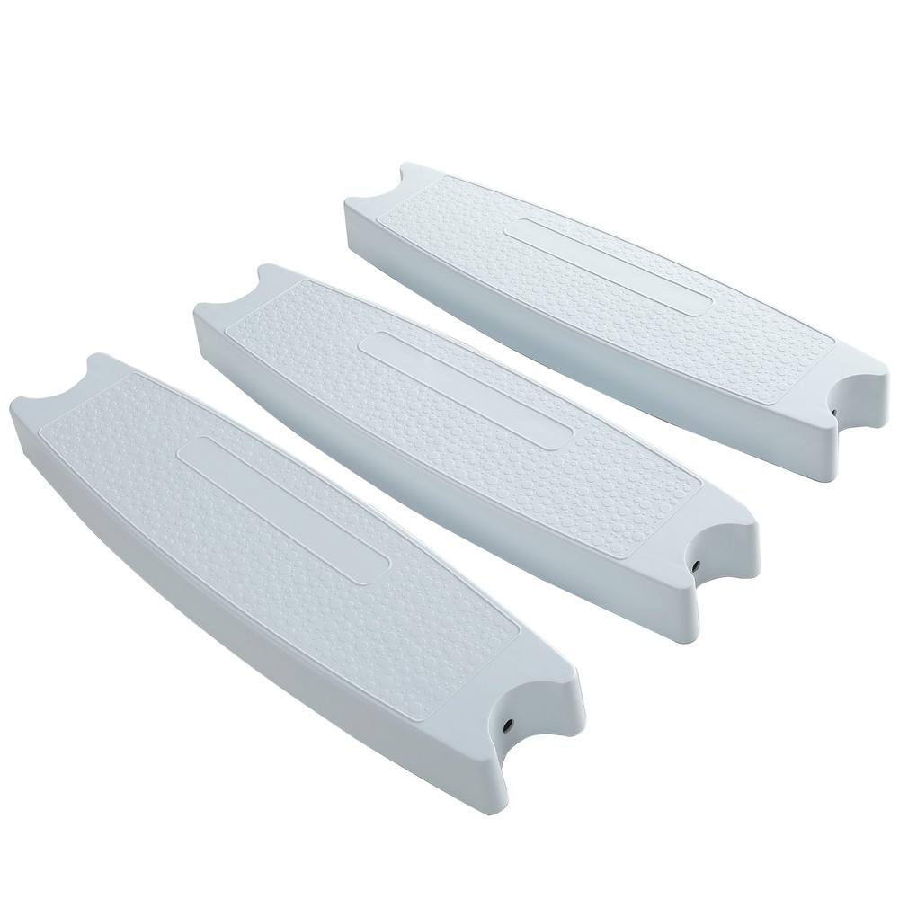 3 Swimming Pool Molded Plastic Replacement Ladder Rung Steps