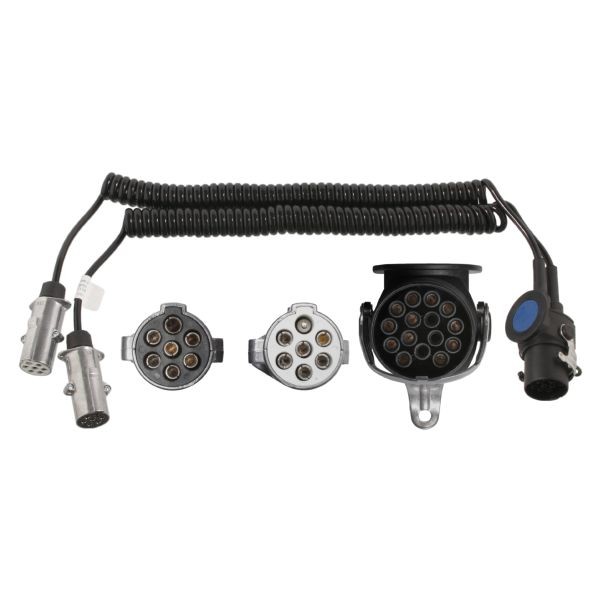 Spiral electric cable