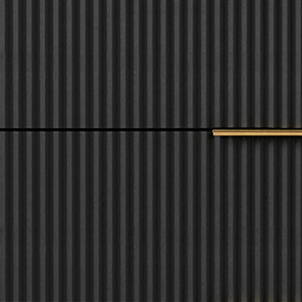 Modern Wavy Pattern Drawer Cabinet For Bedroom Hallway