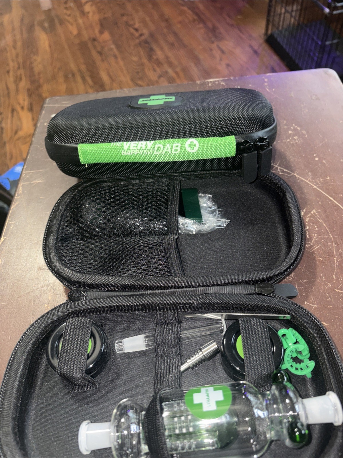 HAPPY DAB KIT GREEN & BLACK NEW WITHOUT TGS Free Shipping