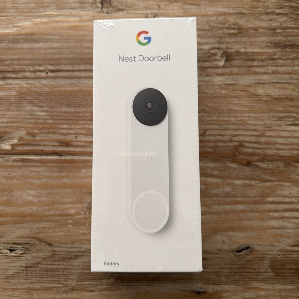 Google Nest Doorbell, Battery - Snow