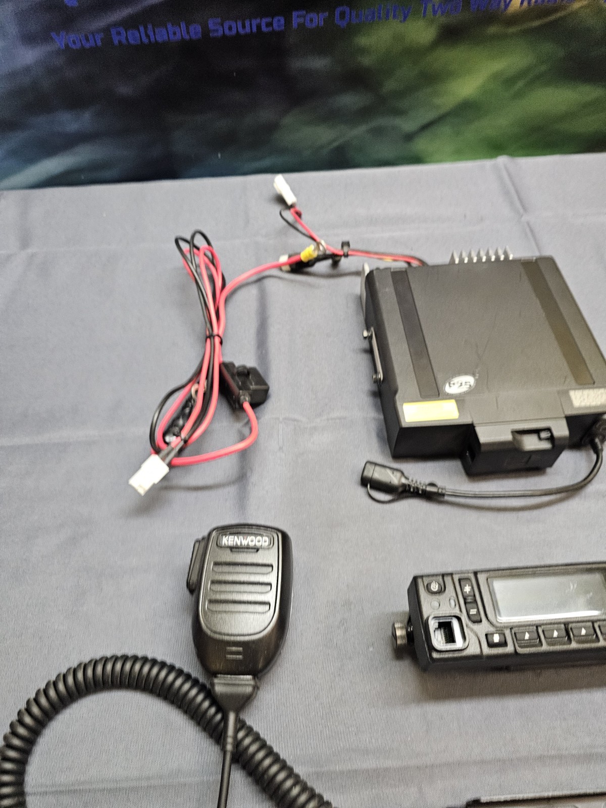 Kenwood Viking VM5000 VMX930BF VM-5930 Remote Head 800 MHz P25 Two Way Radio