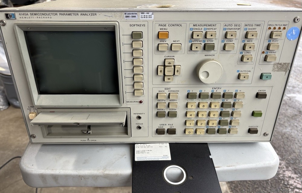 Hewlett Packard 4145A Semiconductor Parameter Analyzer