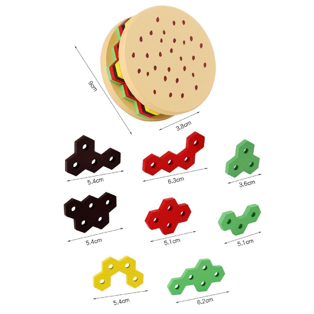 3D Puzzle Gift Set Learning Activities Shape Matching Puzzle