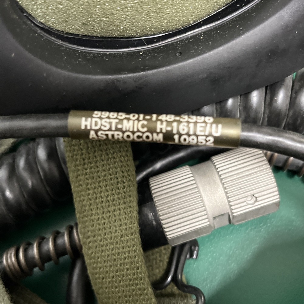 ASTROCOM ~ H-161E/U ~ MILITARY HEADSET