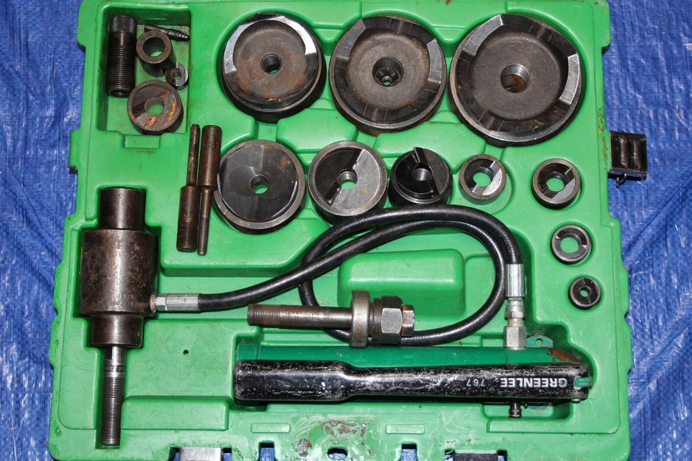 GREENLEE HYDRAULIC PUNCH SET 767
