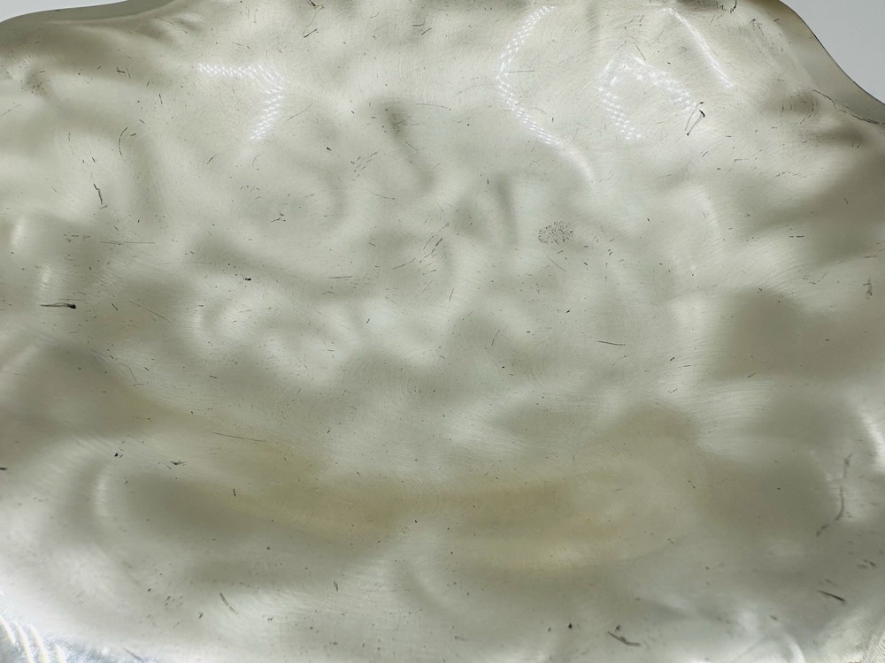 Vintage WMF-IKORA Silver Plate Tarnish Resistant Footed Trinket Dish Germany