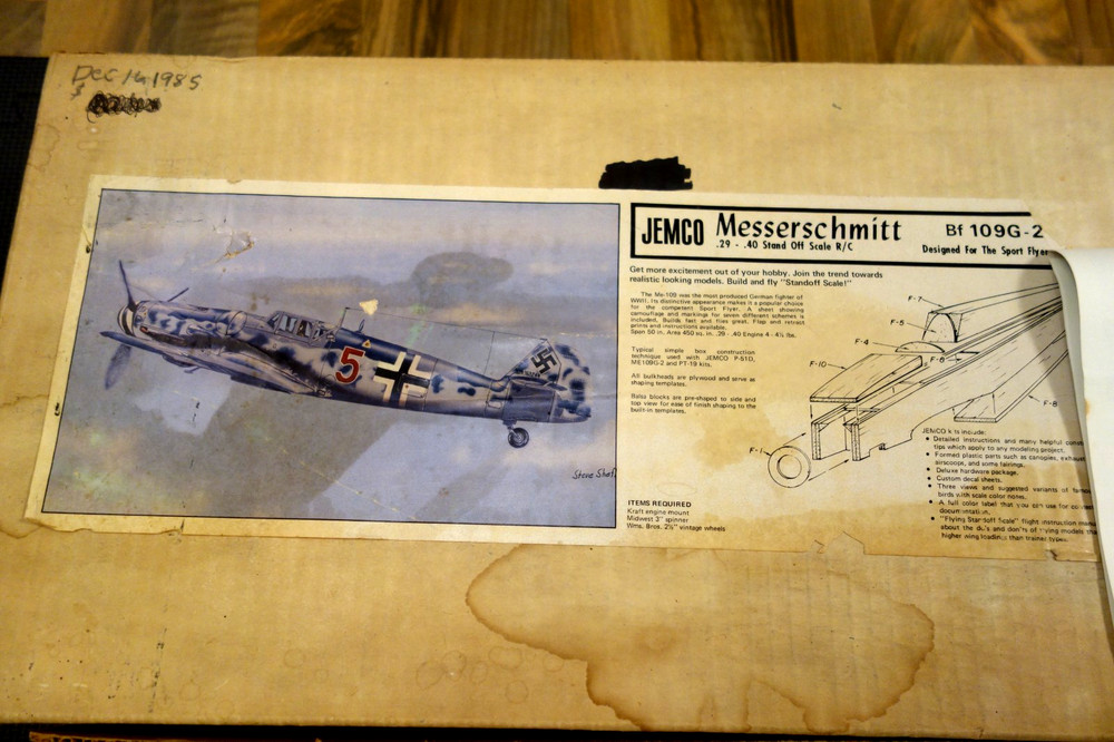 RC JEMCO MESSERSCHMITT BF 109G-2
