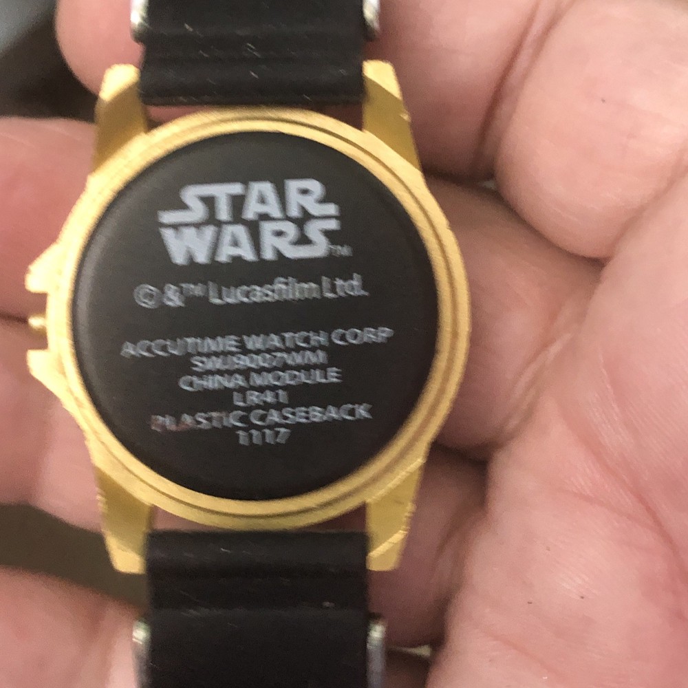 Star Wars Watch NEW BATTERY