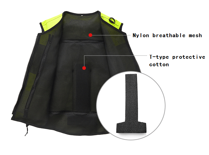 Air Vest Protective Inflatable Turtle Motorcycle Safety