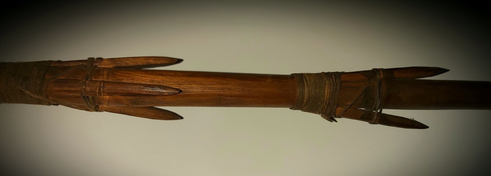 Northwest Coast; Coast Salish, fishing spears/harpoons (19th century).