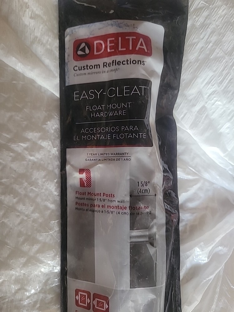 Delta Easy-Cleat Float Mounting Hardware for Small Mirrors