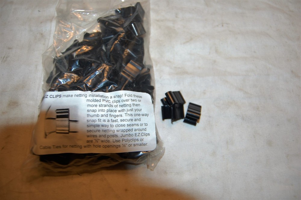 EZ Clips For Netting Installation (100 Clips)