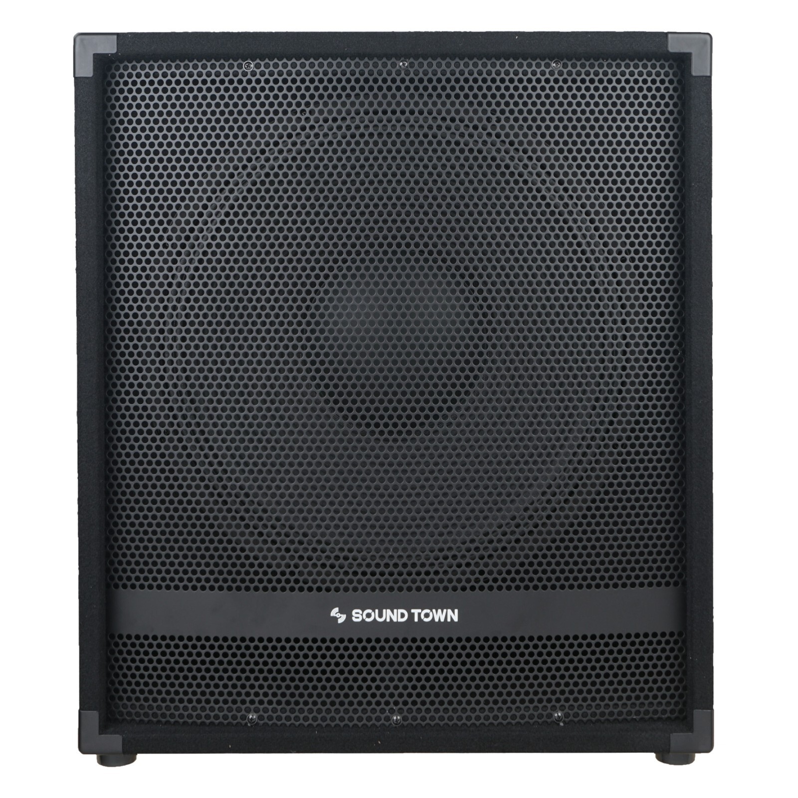 Sound Town 2400W 18" Powered Subwoofer with High-Pass Filter (METIS-18PWG)