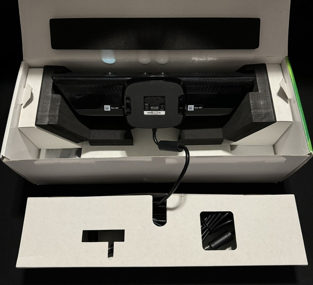 Microsoft Xbox 360 Kinect Sensor CIB Complete. Sealed Game. Authentic & Tested