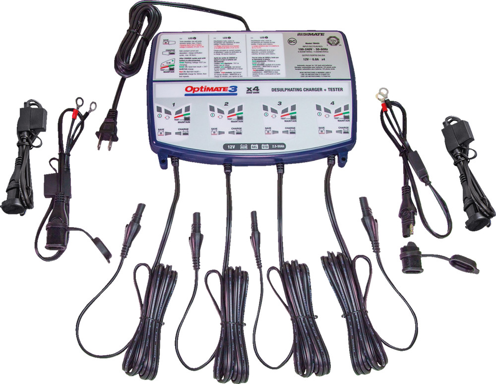 TECMATE OptiMate 3 Multi-Battery Charger and Maintainer TM455