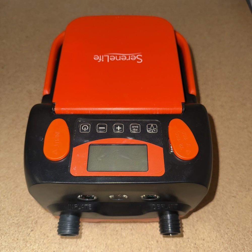SereneLife Inflatable Paddle Board Pump Compressor - 16PSI *open Box*