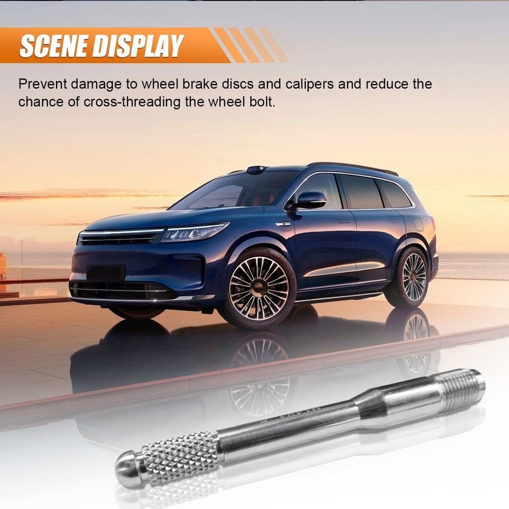 Easy-to-Use M14x1.5 Car Alignment Pin - Essential Tool for Safe Wheel Changes