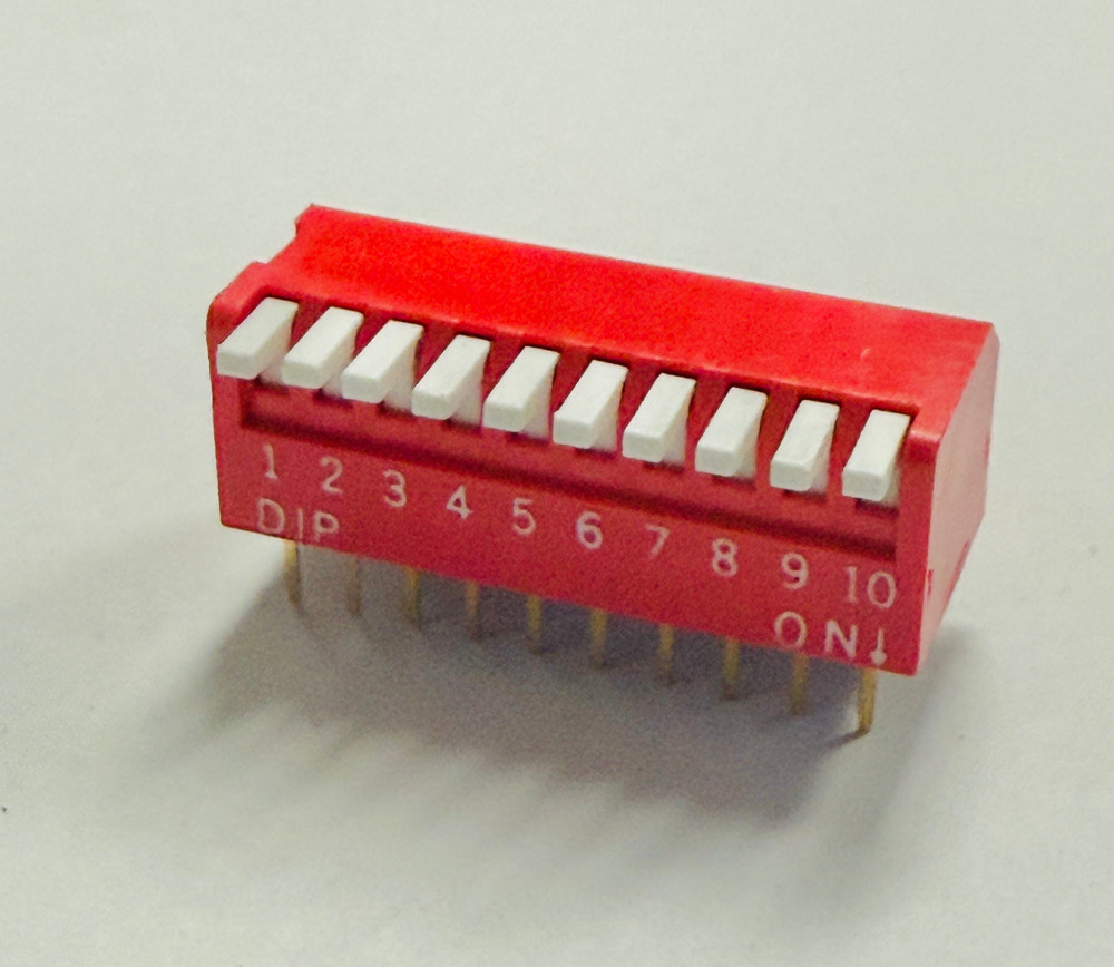 DPL-10 Dip Switch 10 positions