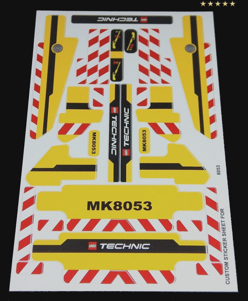 Custom Decal for 8053 Replacement Sticker for 8053
