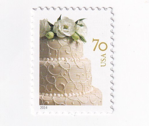 STAMP US SCOTT 4867 "Wedding Cake" 70 CENT 2014 MNH