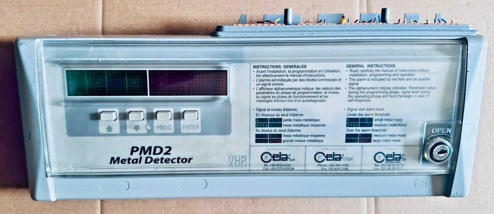 CEIA PMD2 METAL DETECTOR