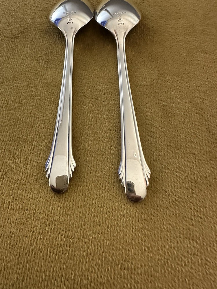 GORHAM SILVERPLATE CALAIS JAPAN (2) TEASPOONS