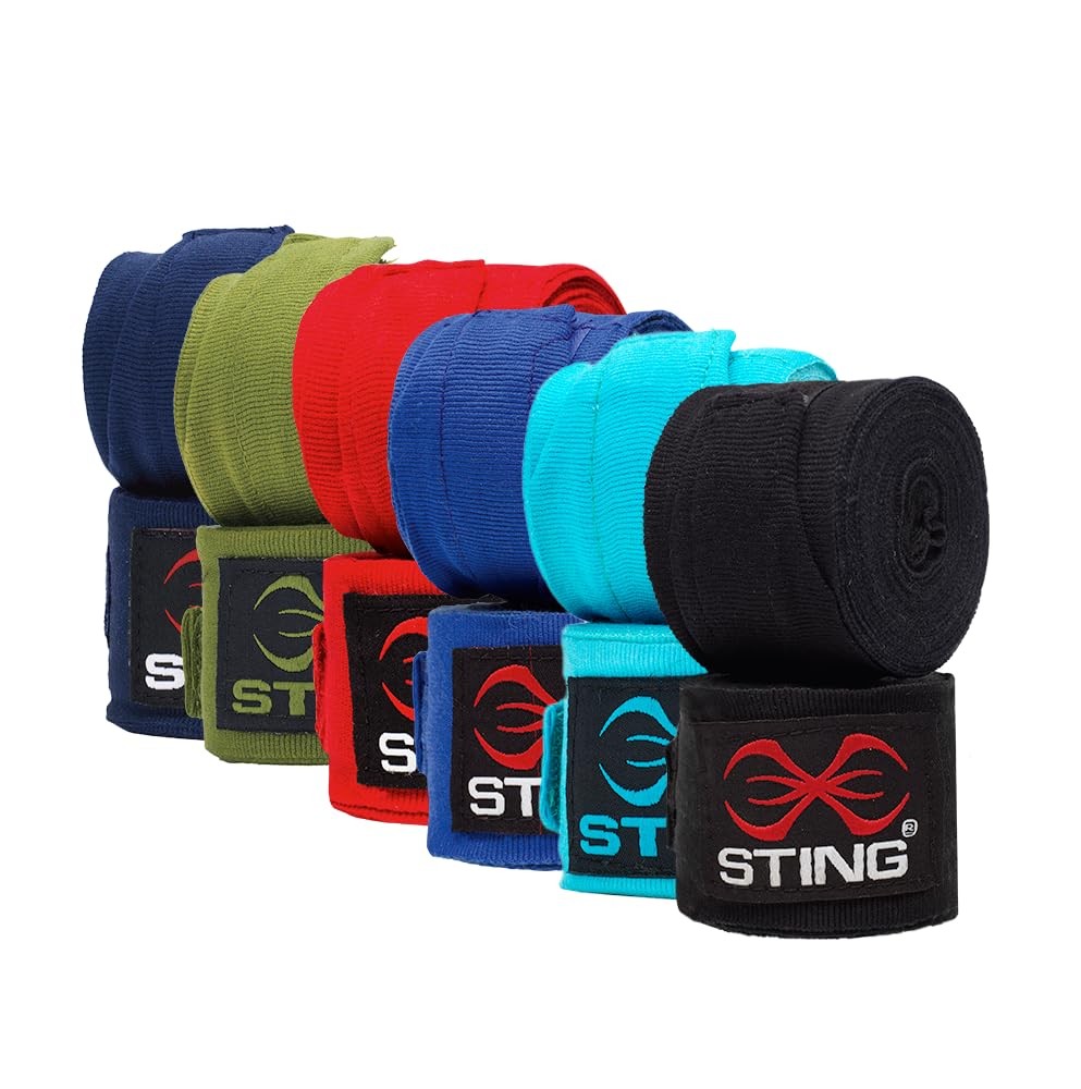 Elasticized Boxing Hand Wraps Durable Support Gear for Training & Competition
