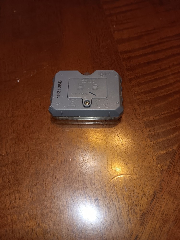 HexBug Battlebot Transparent Gray Handheld Robot Remote Control Not Tested .