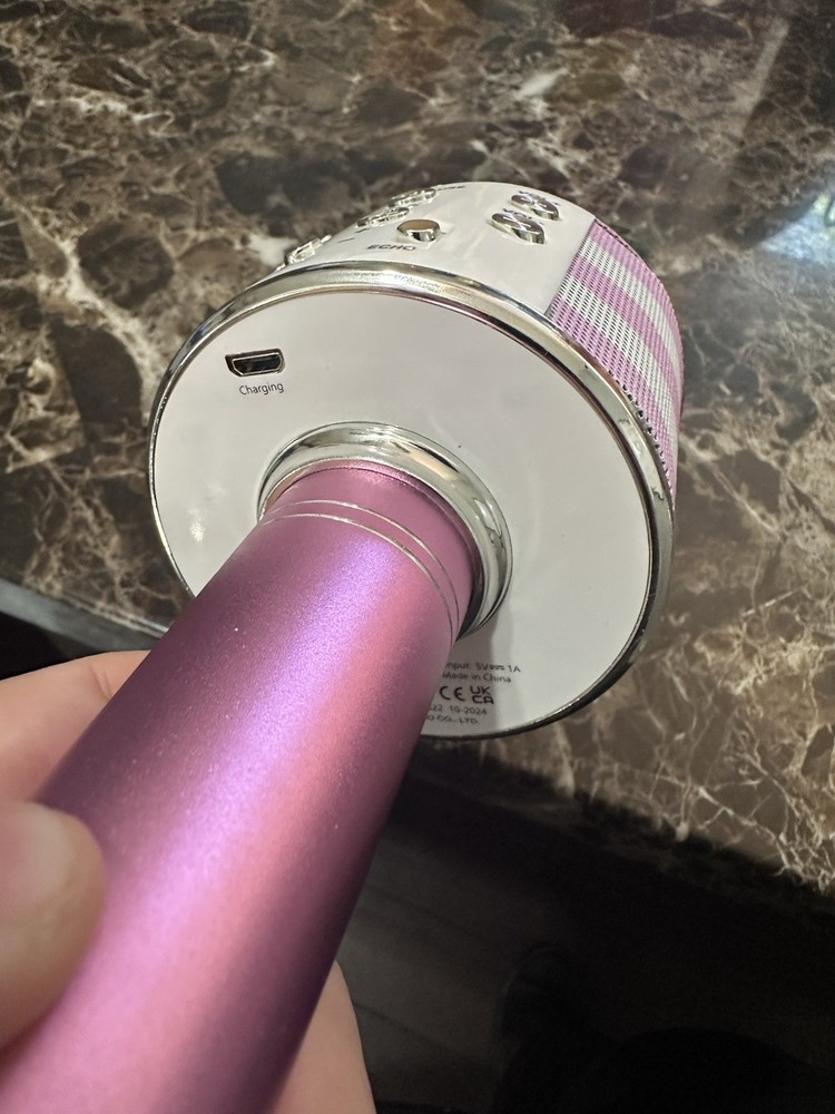 Hello Kitty Bluetooth Karaoke Microphone Wireless Speaker