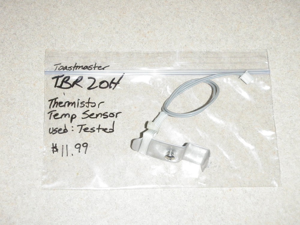 Toastmaster Bread Maker Machine Thermistor Temp Sensor Model TBR20H