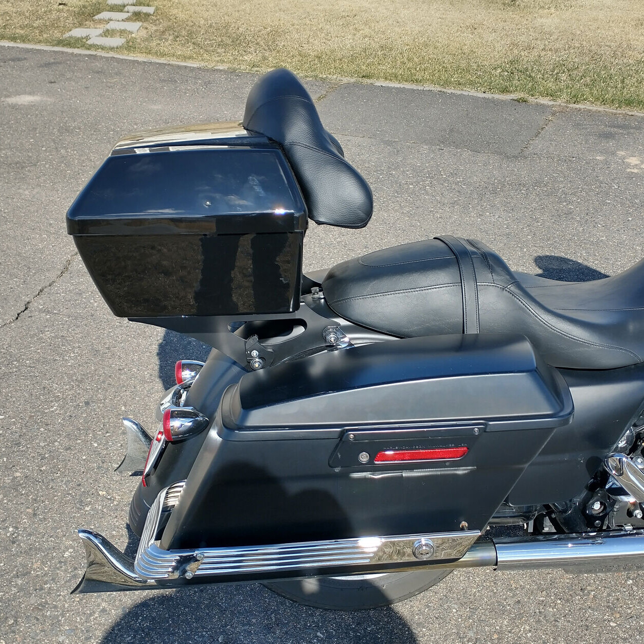 Two-up Tour Pack Pak Mount Rack Docking Hardware Kit For Harley Road Glide 09-13