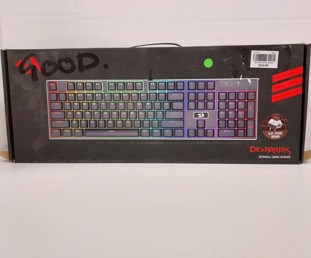Redragon Devarajas K556 RGB Wired Mechanical Gaming Keyboard With Box