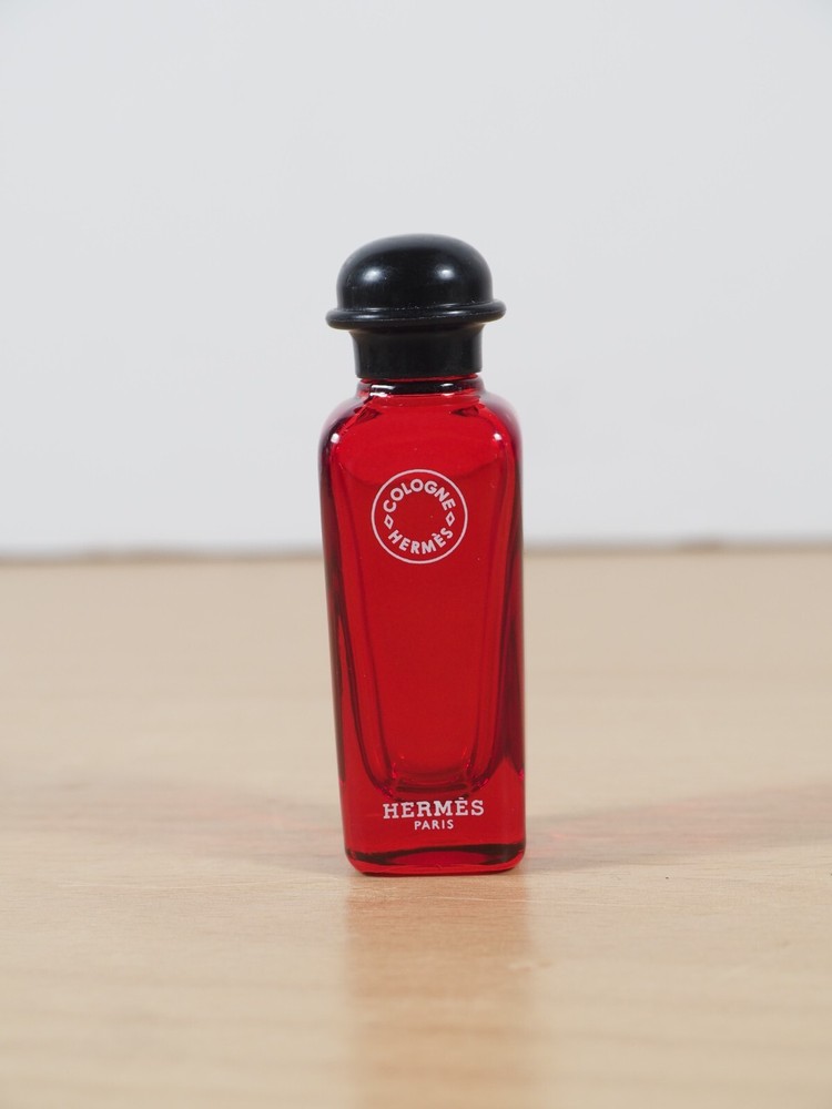Hermes Eau de Rhubarbe Ecarlate Eau de Cologne 5ml Glass Empty Bottle
