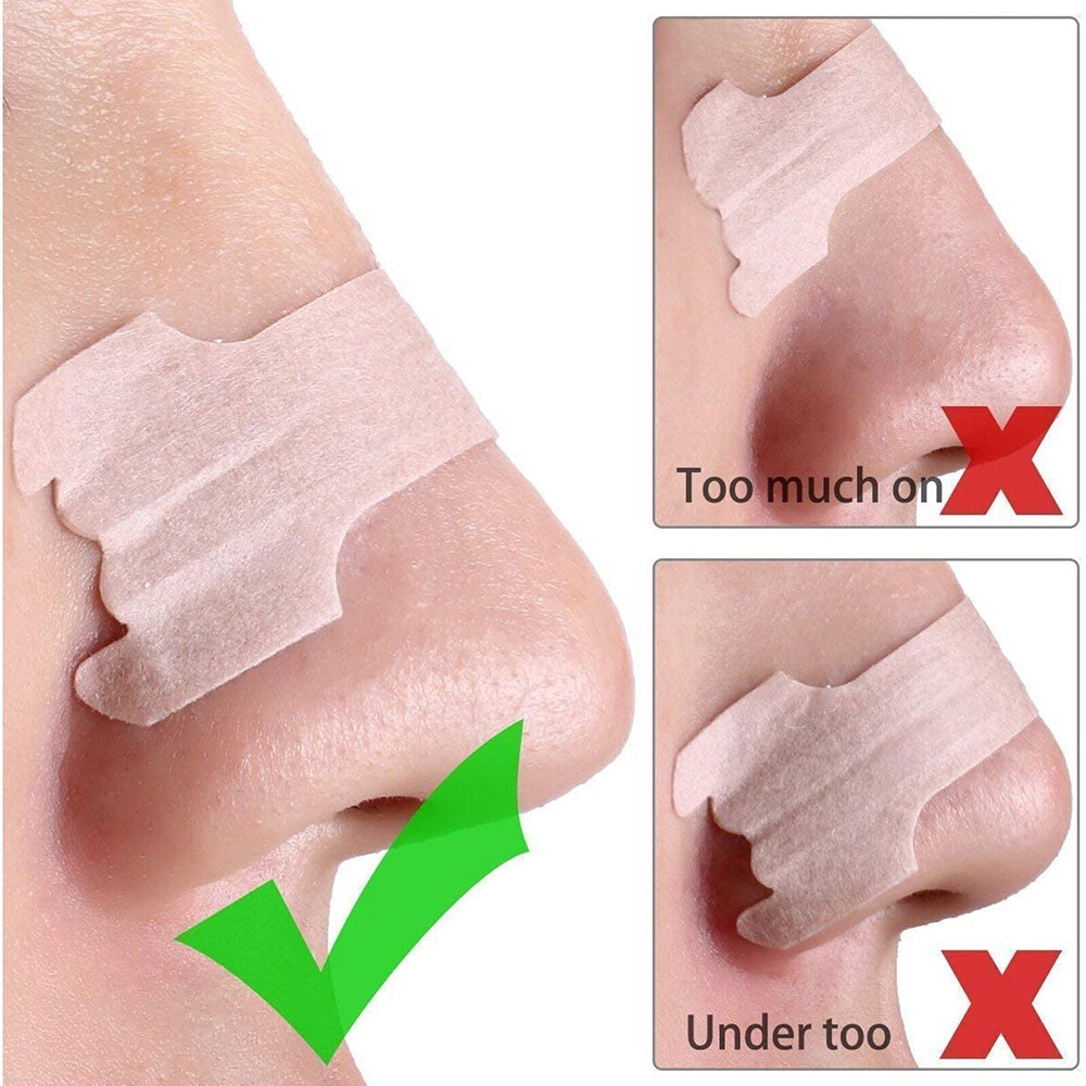 100-1000PCS BETTER BREATH Nasal Strips Easy Stop Snore Right Sleep Anti Snoring