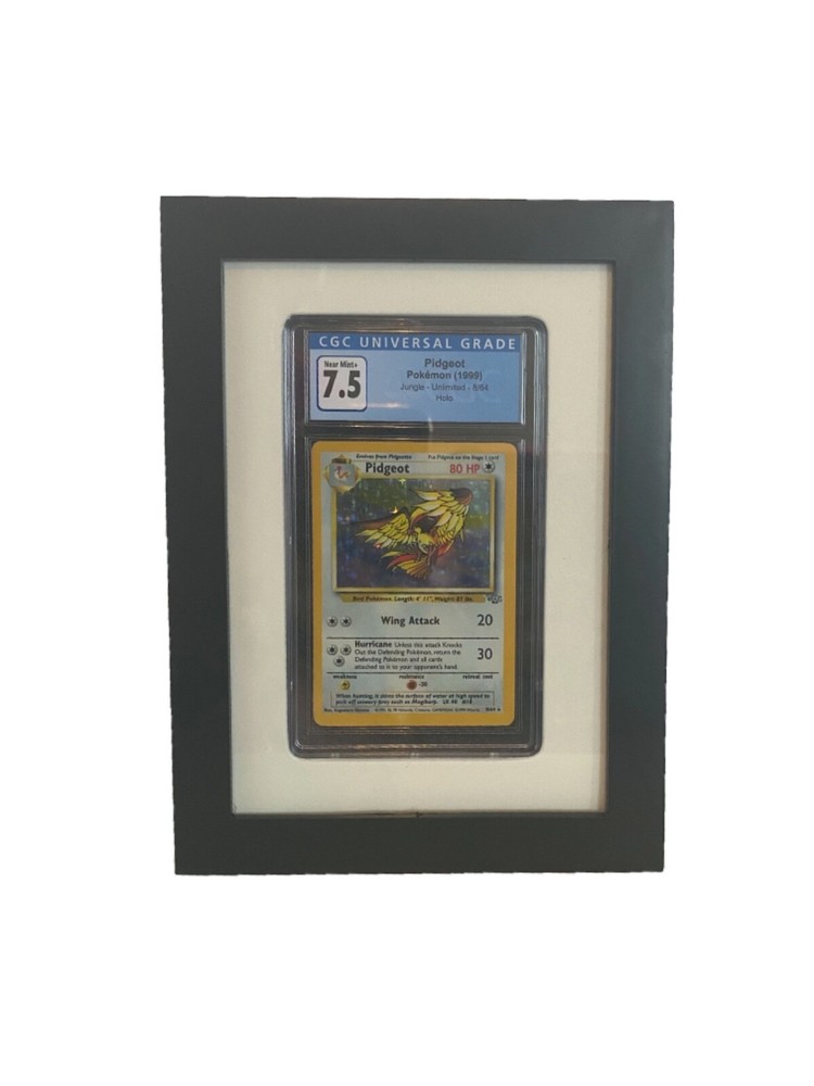 Single Graded Card Frame - Black