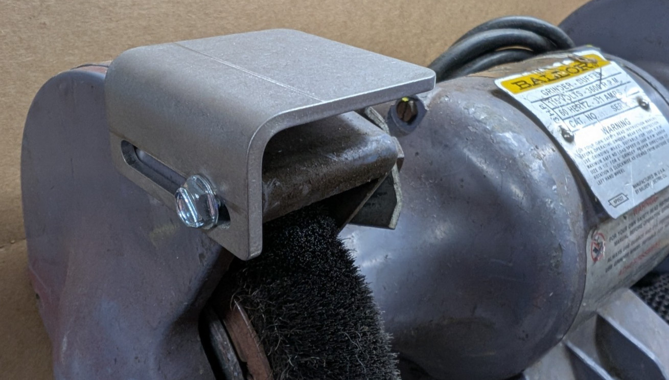 Bench Grinder Spark Arrestor 6” | Baldor | Stainless | USA