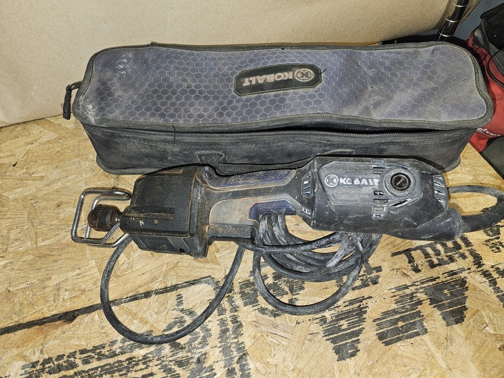 Kobalt Compact Reciprocating Saw Variable Speed Corded 4 Amp